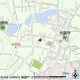 和歌山県紀の川市古和田613周辺の地図