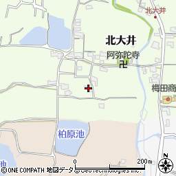 和歌山県紀の川市北大井370周辺の地図