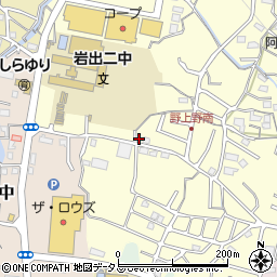 和歌山県岩出市野上野201周辺の地図