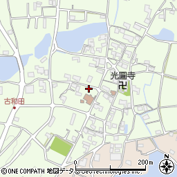 和歌山県紀の川市古和田627周辺の地図