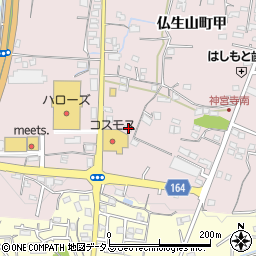香川県高松市仏生山町1468-1周辺の地図