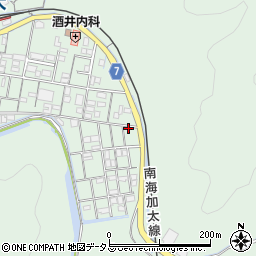 和歌山県和歌山市加太1108周辺の地図