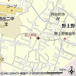和歌山県岩出市野上野209周辺の地図