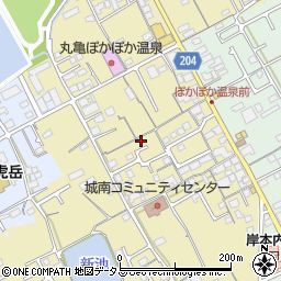 香川県丸亀市山北町329周辺の地図
