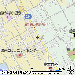 香川県丸亀市山北町355周辺の地図
