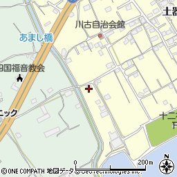 香川県丸亀市土器町西2丁目236周辺の地図
