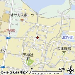 香川県木田郡三木町鹿伏470-8周辺の地図