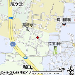 和歌山県岩出市堀口135-1周辺の地図