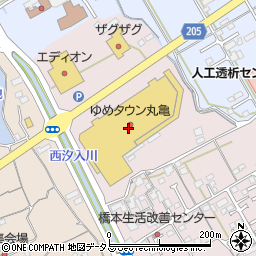 マクドナルド丸亀ゆめタウン店周辺の地図