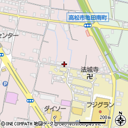 香川県高松市十川西町204-1周辺の地図