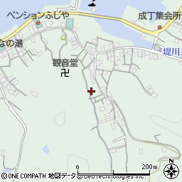 和歌山県和歌山市加太418周辺の地図