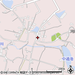 香川県丸亀市飯山町東坂元2537周辺の地図
