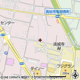 香川県高松市十川西町204周辺の地図