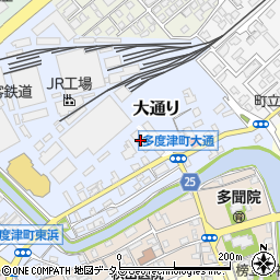 ＪＲ四国多度津工場技術センター　科周辺の地図