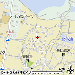香川県木田郡三木町鹿伏470周辺の地図