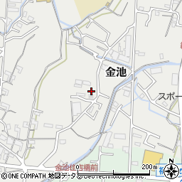 和歌山県岩出市金池265-1周辺の地図