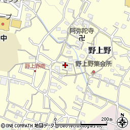 和歌山県岩出市野上野535周辺の地図