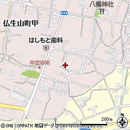 香川県高松市仏生山町1891周辺の地図