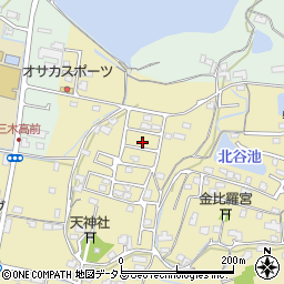 香川県木田郡三木町鹿伏469-35周辺の地図