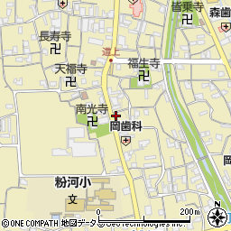 椿美容室周辺の地図