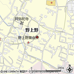 和歌山県岩出市野上野360周辺の地図