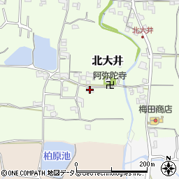 和歌山県紀の川市北大井348周辺の地図