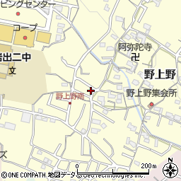 和歌山県岩出市野上野207周辺の地図