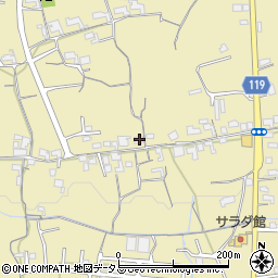 和歌山県紀の川市西三谷211周辺の地図