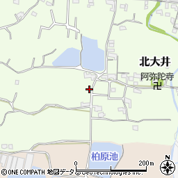 和歌山県紀の川市北大井423周辺の地図