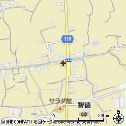 和歌山県紀の川市中三谷86周辺の地図