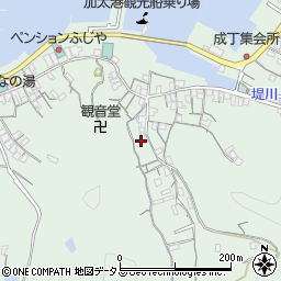 和歌山県和歌山市加太257周辺の地図
