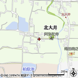 和歌山県紀の川市北大井354周辺の地図