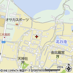 香川県木田郡三木町鹿伏469-31周辺の地図