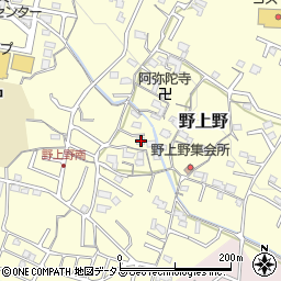 和歌山県岩出市野上野530周辺の地図