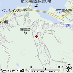 和歌山県和歌山市加太422周辺の地図