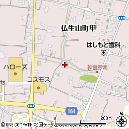 香川県高松市仏生山町1450周辺の地図