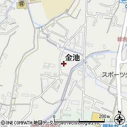 和歌山県岩出市金池251-5周辺の地図