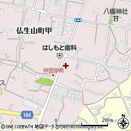 香川県高松市仏生山町1874周辺の地図