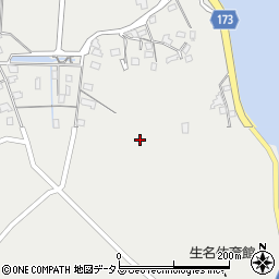 愛媛県越智郡上島町生名尾又周辺の地図