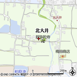 和歌山県紀の川市北大井324周辺の地図