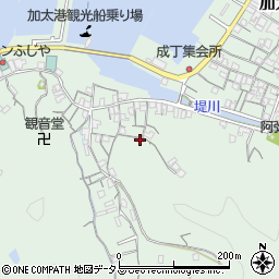 和歌山県和歌山市加太461周辺の地図