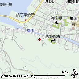 和歌山県和歌山市加太498周辺の地図