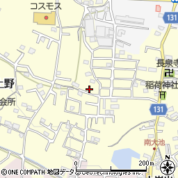 和歌山県岩出市野上野382周辺の地図