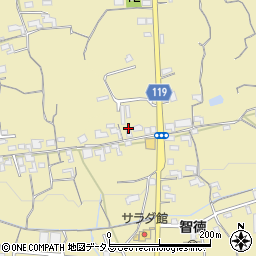 和歌山県紀の川市中三谷134周辺の地図