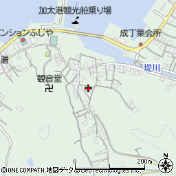 和歌山県和歌山市加太413周辺の地図