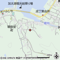 和歌山県和歌山市加太444周辺の地図