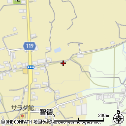 和歌山県紀の川市中三谷80周辺の地図