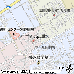 香川県丸亀市新田町236周辺の地図