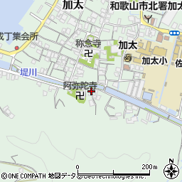和歌山県和歌山市加太506周辺の地図