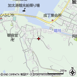 和歌山県和歌山市加太460周辺の地図